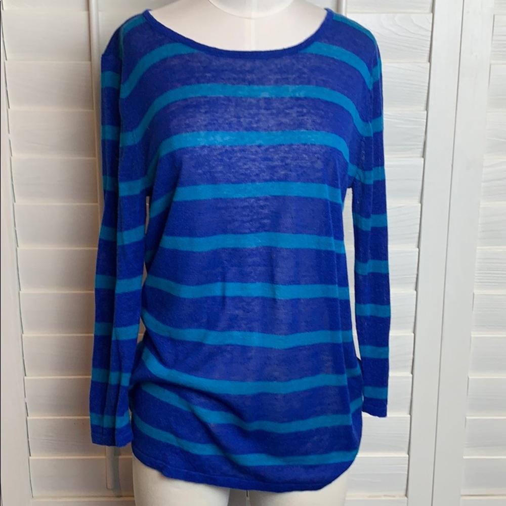 Jones New York sport  linen blend Sweater size M